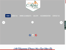 Tablet Screenshot of hotelapnaavenue.com